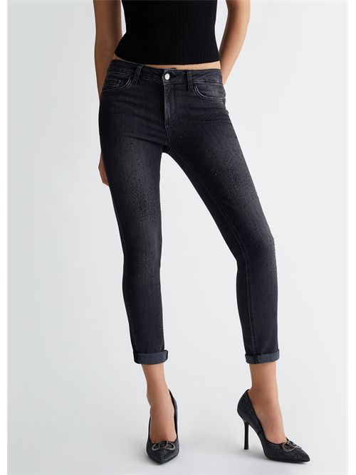 jeans donna nero LIU JO | UF4006D4811/88268